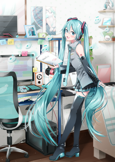 初音未來(lái) 從精美圖片到電腦動(dòng)漫制作的魅力之旅